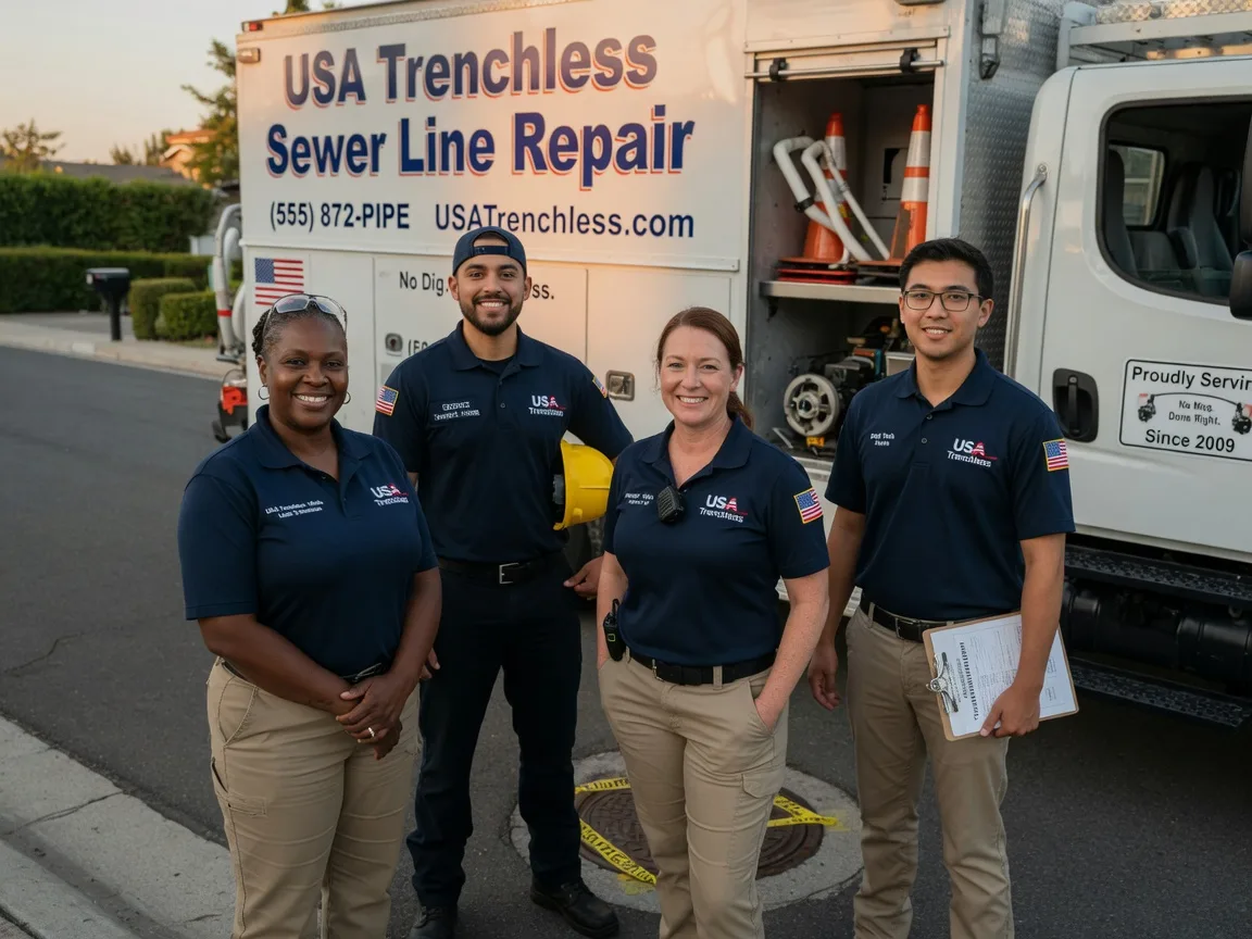 Sewer Line Repair company in Clarita, OK